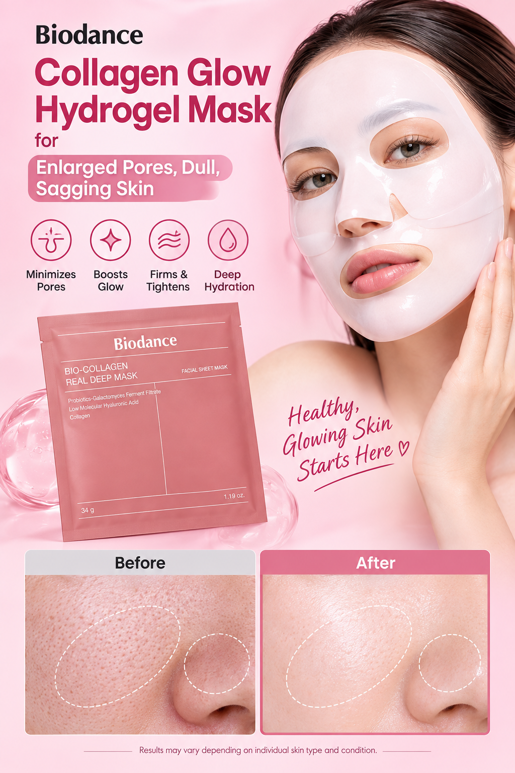 Biodance Bio-Collagen Mask – Deep Hydration & Elasticity Boost